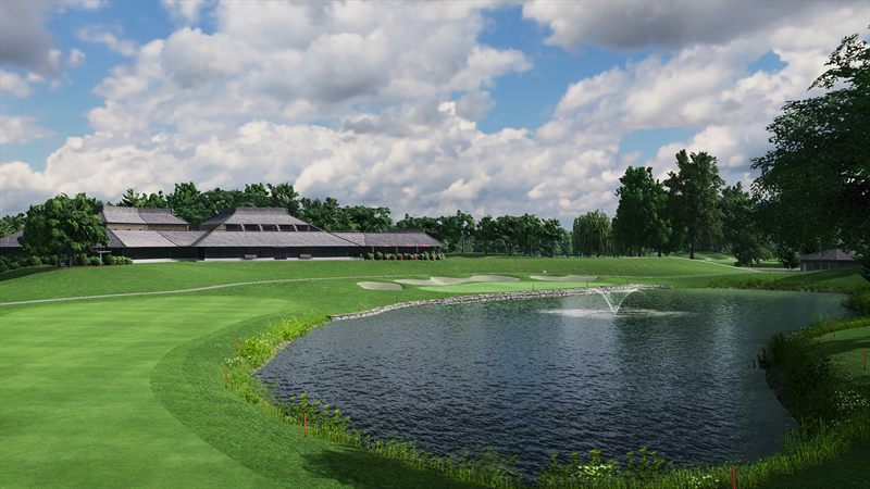 Glen Abbey in TrackMan