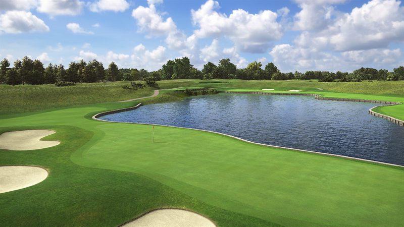Le Golf National — Albatros in TrackMan