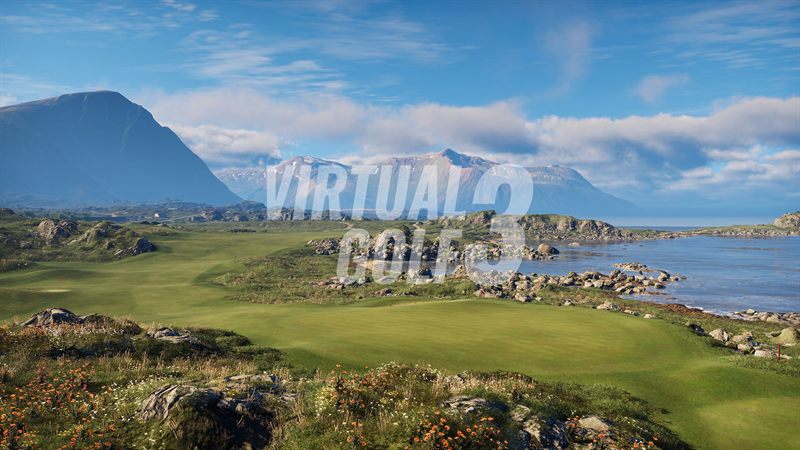 Lofoten Links in TrackMan