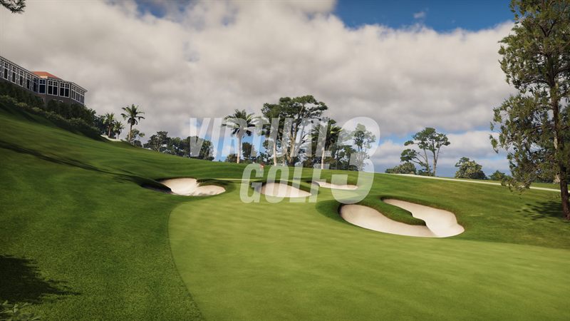 Olympic Club — Lake in TrackMan