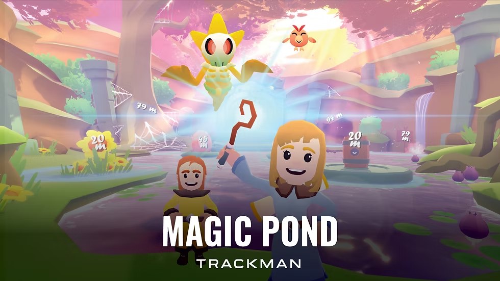 Magic Pond — TrackMan game